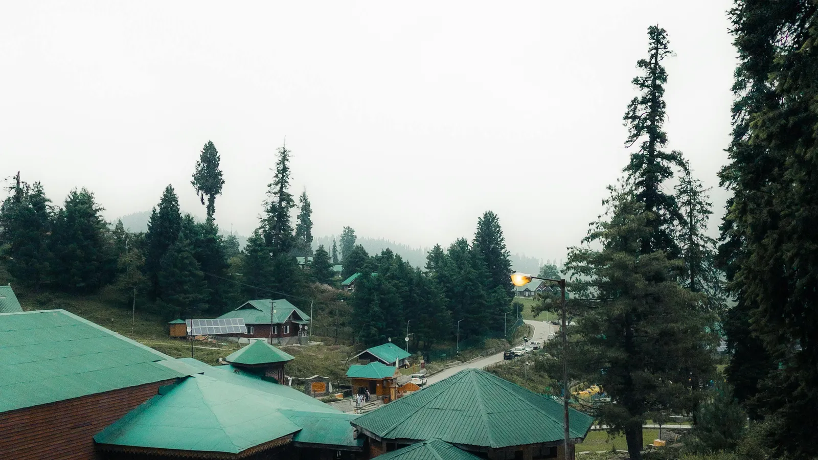 Panoramic view of Kashmir valley