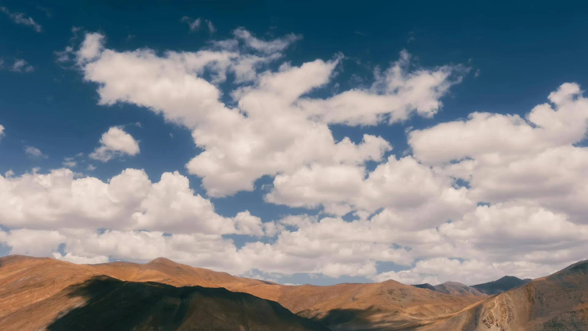 High-altitude Ladakh landscape near Hanle for stargazing travel