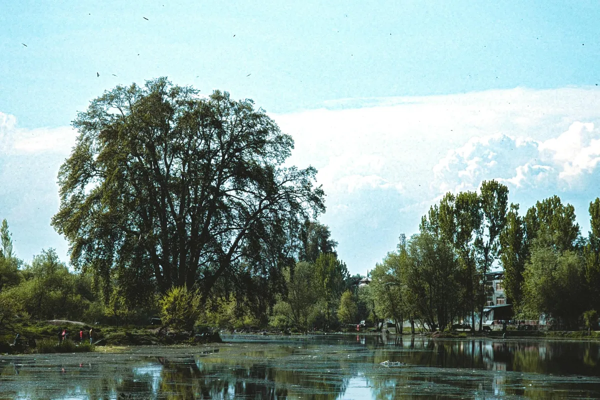 Small lake landscape used for Nilnag planning near Yusmarg
