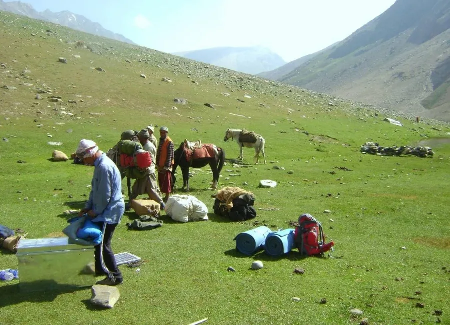 Old Kargil heritage village structure